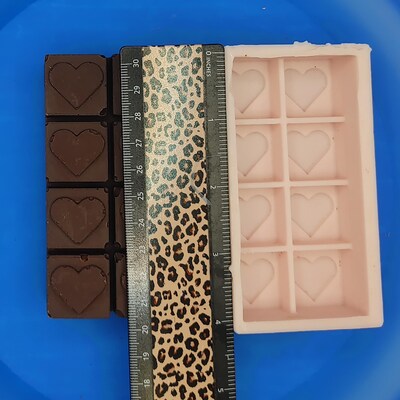 Chocolate Bar Mold with fillable cubes - image3
